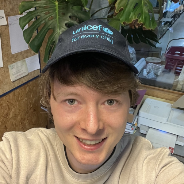 Pet unicef - Wouter