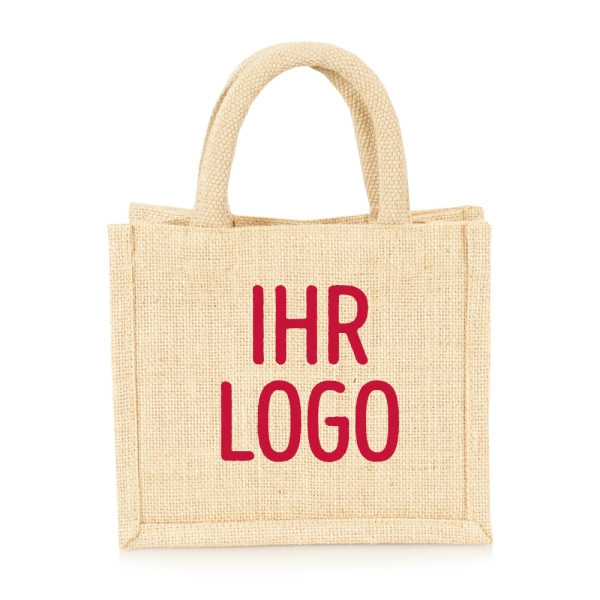 Sac en jute - 20 x 18 x 10 cm