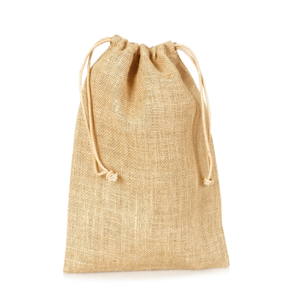 Jute-Stricksack - 23 x 34 cm