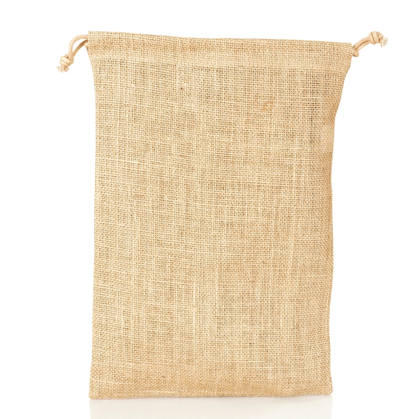Jute-Stricksack - 23 x 34 cm