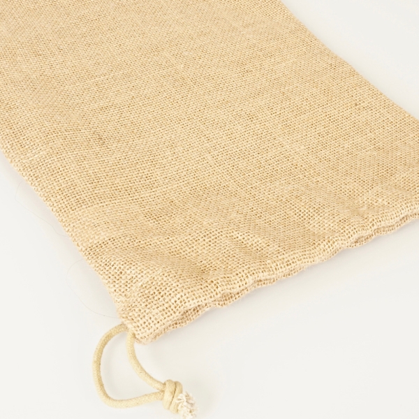 Jute-Stricksack - 23 x 34 cm