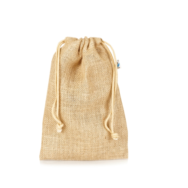 Jute-Stricksack - 17 x 25 cm