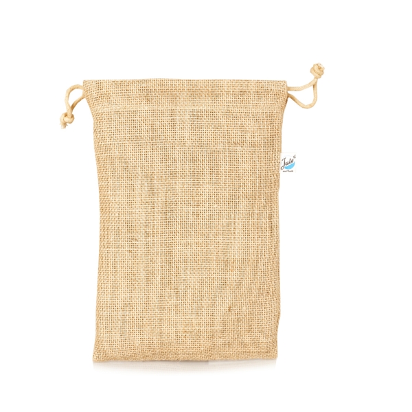 Jute-Stricksack - 17 x 25 cm