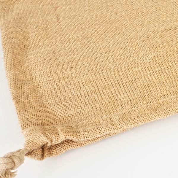 Sac en jute à cordons - 50 x 70 cm