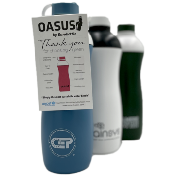 Drinking bottle in bio-based plastic Oasus 500 ml