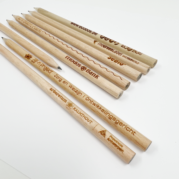 Pencil, round - FSC 100% - with engraving