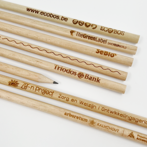 Pencil, round - FSC 100% - with engraving