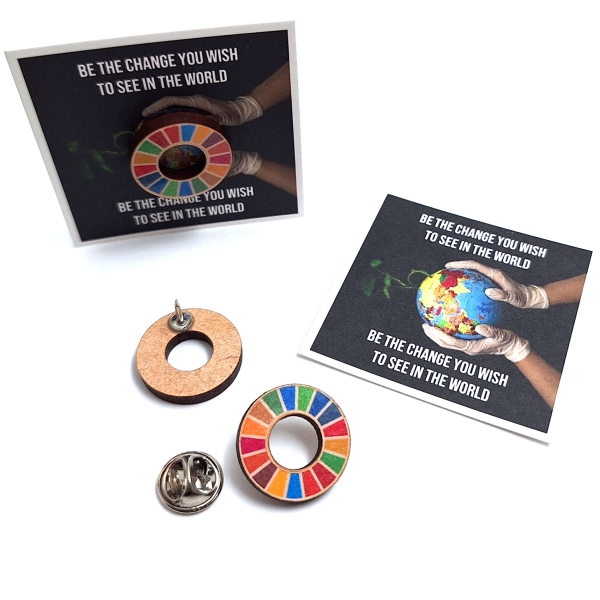 SDG pins PEFC