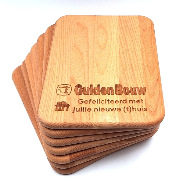 Snijplank 350x250 mm geolied - beukenhout FSC 100%