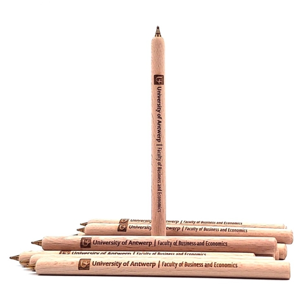 Spar Holzkugelschreiber aus Buchenholz