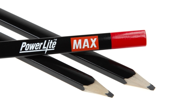 Timmermanspotlood ovaal ca. 24 cm, natuur - met bedrukking